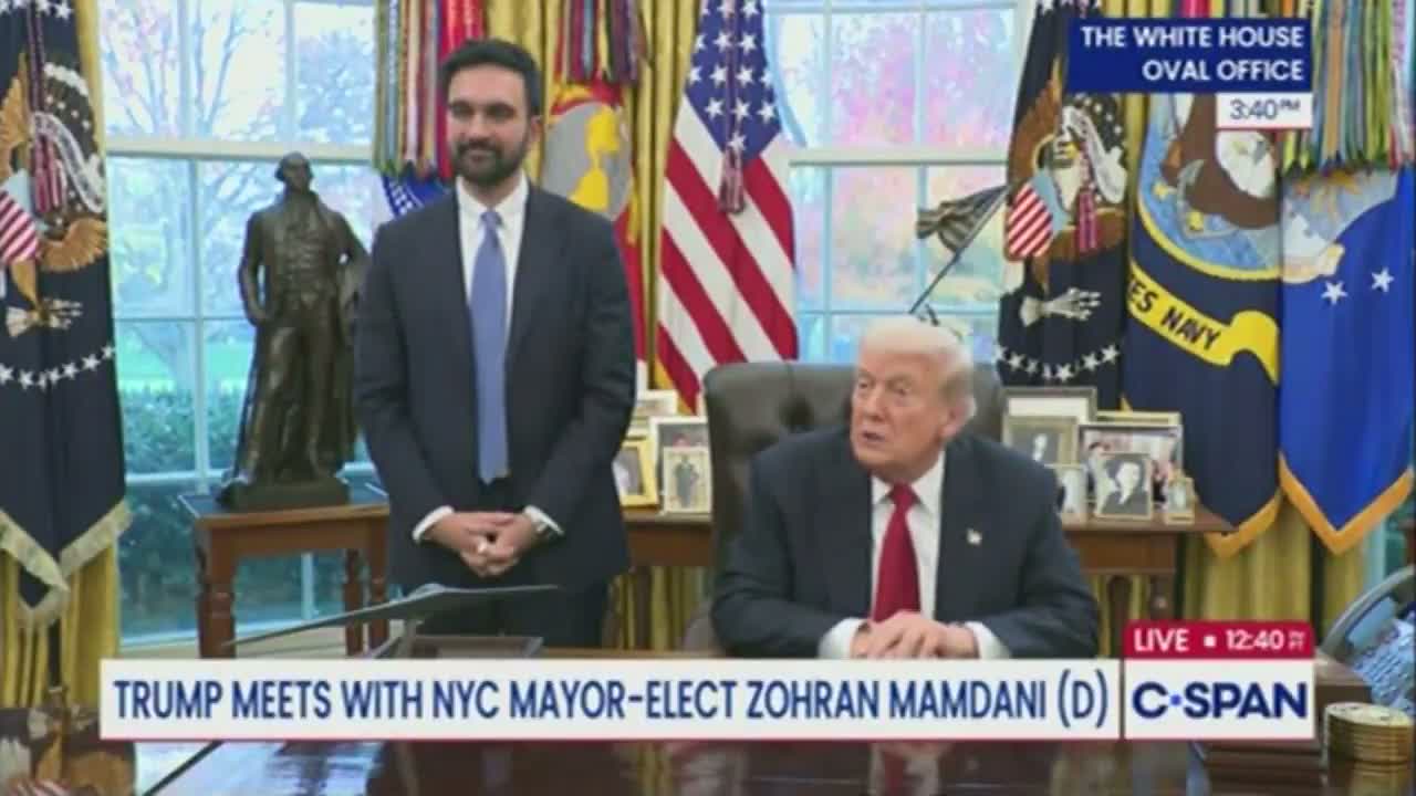 Illustrative photo for: Trump Mamdani meeting: Trump Expresses Confidence in