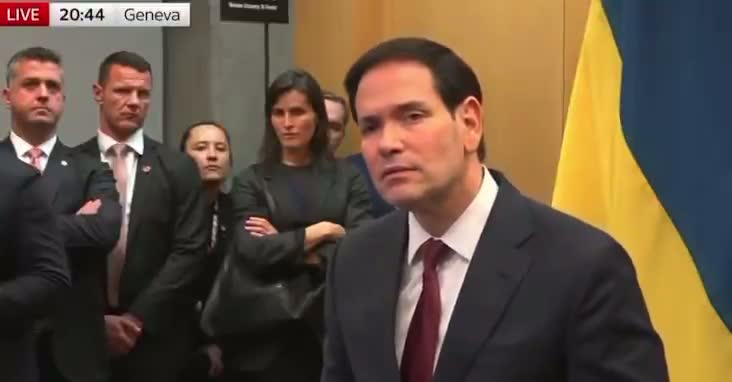Illustrative photo for: Rubio European Peace Plan: Senator Confirms No Proposal Seen