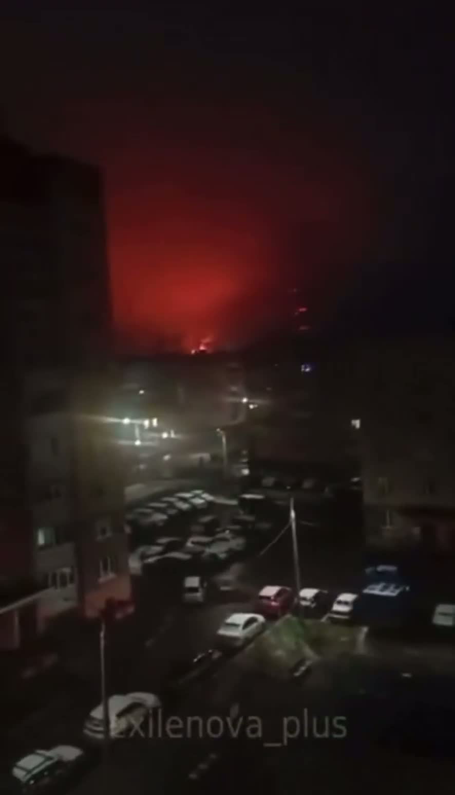 Illustrative photo for: Moscow region drone strike causes fire, suspected power