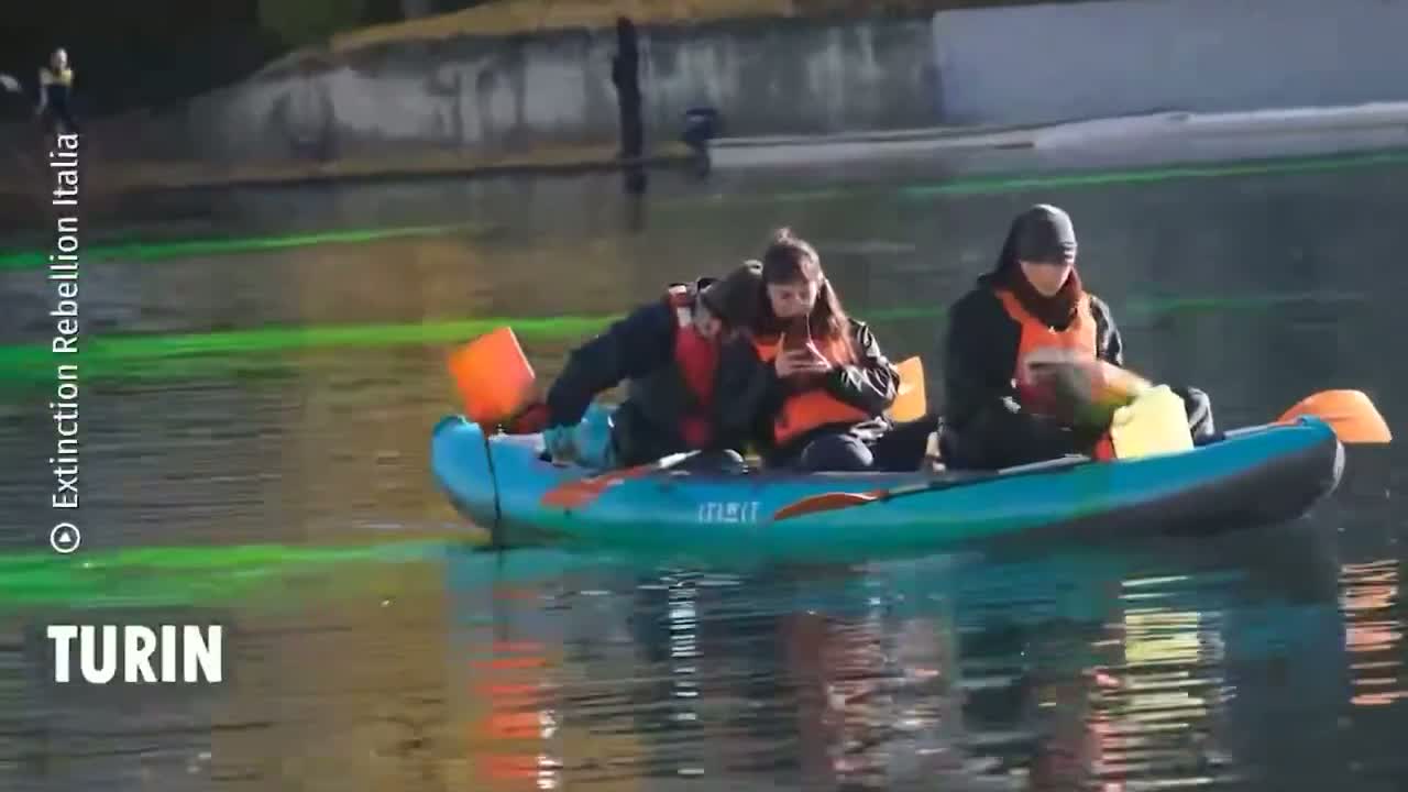 Illustrative photo for: Venice Green Dye Vandalism: Greta Thunberg Banned and Fined