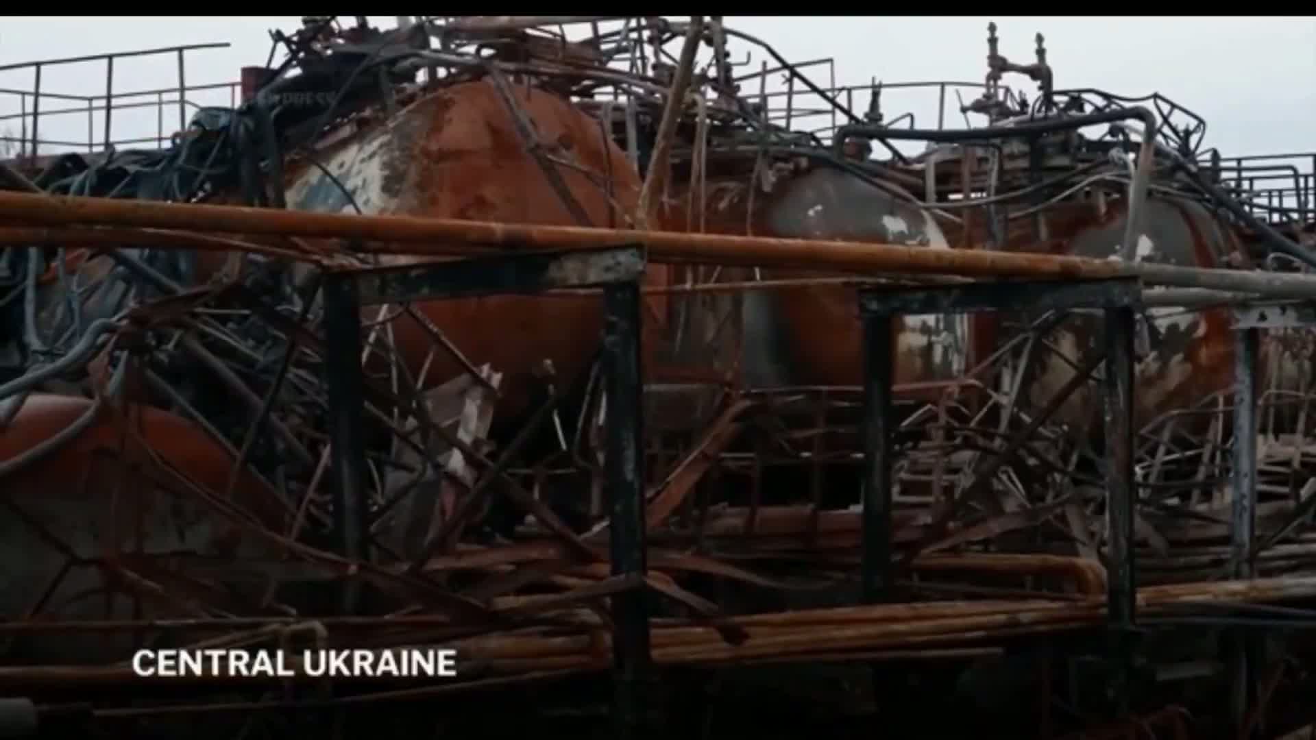 Illustrative photo for: Ukraine gas infrastructure destruction worsens after