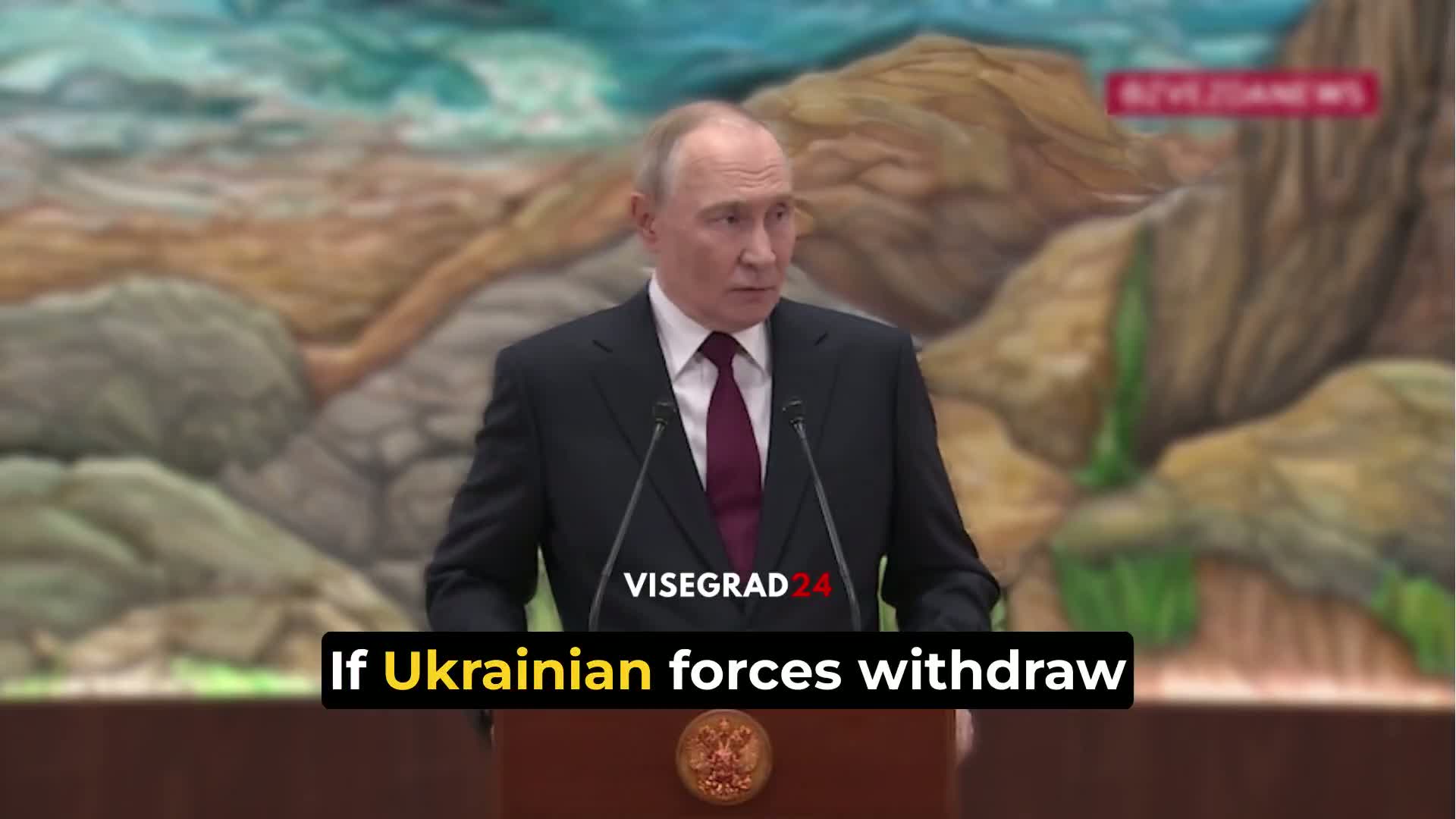 Illustrative photo for: Putin war conditions: Ukraine must withdraw from occupied