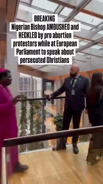Illustrative photo for: Nigerian Bishop Faces Heckling from Anti-Abortion Activists