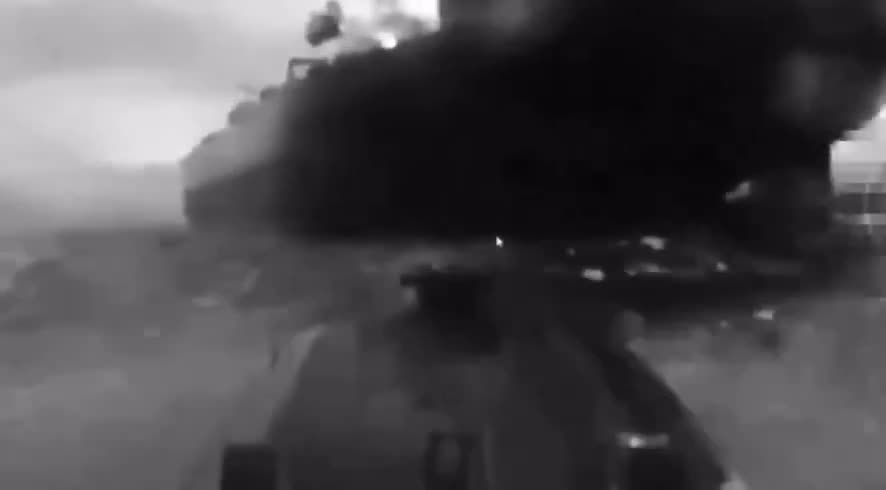 Illustrative photo for: Ukraine Naval Drone Strike Targets Russian Shadow Fleet Oil