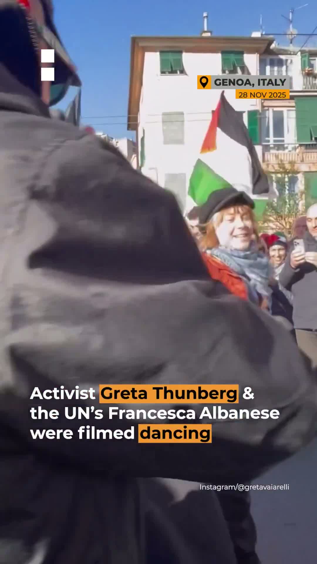 Illustrative photo for: Greta Thunberg UN protest: Thunberg seen dancing at Genoa