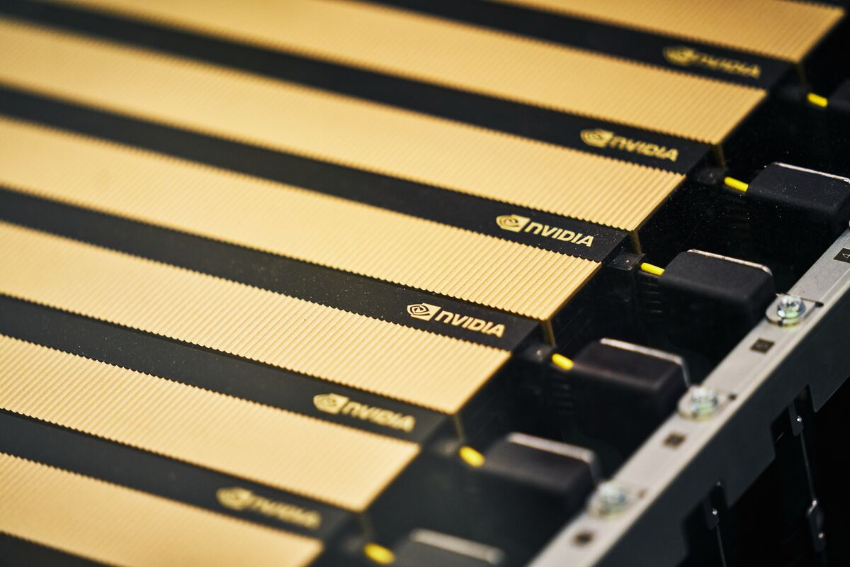 Illustrative photo for: US AI Firm Seeks $300M Loan for Nvidia Chips Purchase in