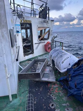 Illustrative photo for: Russian tanker drone attack: Midvolga-2 survives off