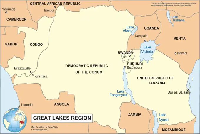 Illustrative photo for: US Africa Great Lakes Crisis Team Formed Amid Imminent