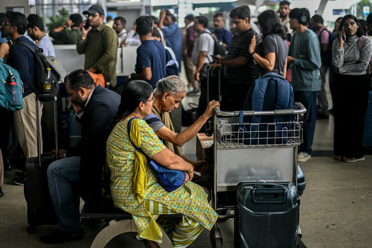 Illustrative photo for: IndiGo Flight Disruption Caused by Check-In Glitch, Weather