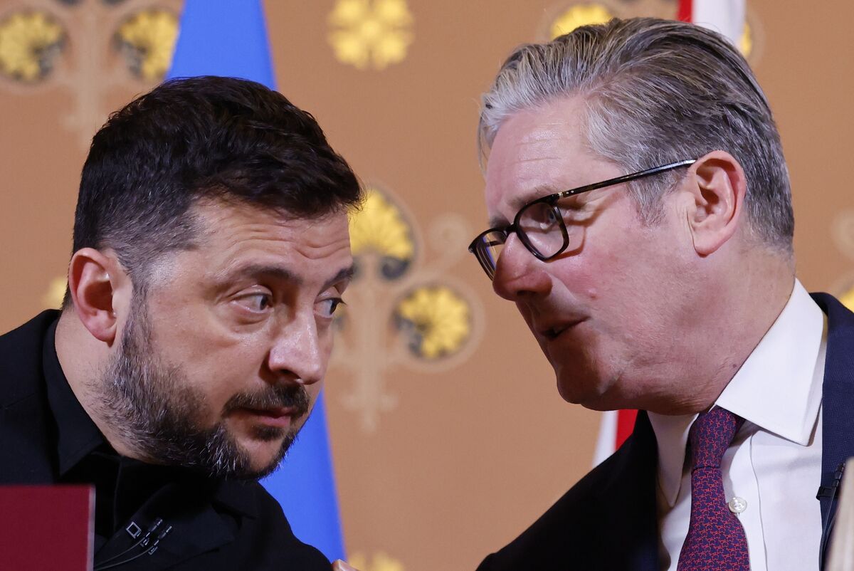 Illustrative photo for: UK Zelenskiy London summit: Starmer Hosts as UK and EU Push