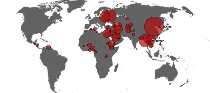 Illustrative photo for: Imprisoned journalists in Russia and Belarus rank among