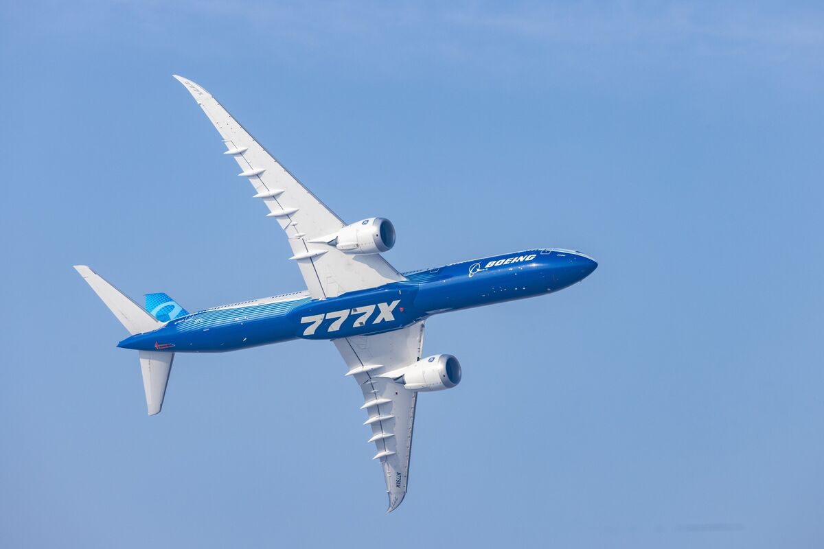Illustrative photo for: Boeing airplane orders Reach 164 in November, Boosting 777X