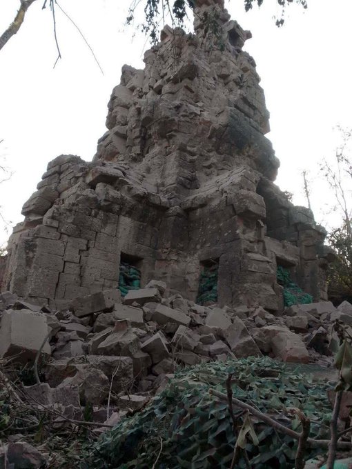 Illustrative photo for: Prasat Ta Khwai Damage: Heavy Losses During Thai-Cambodian