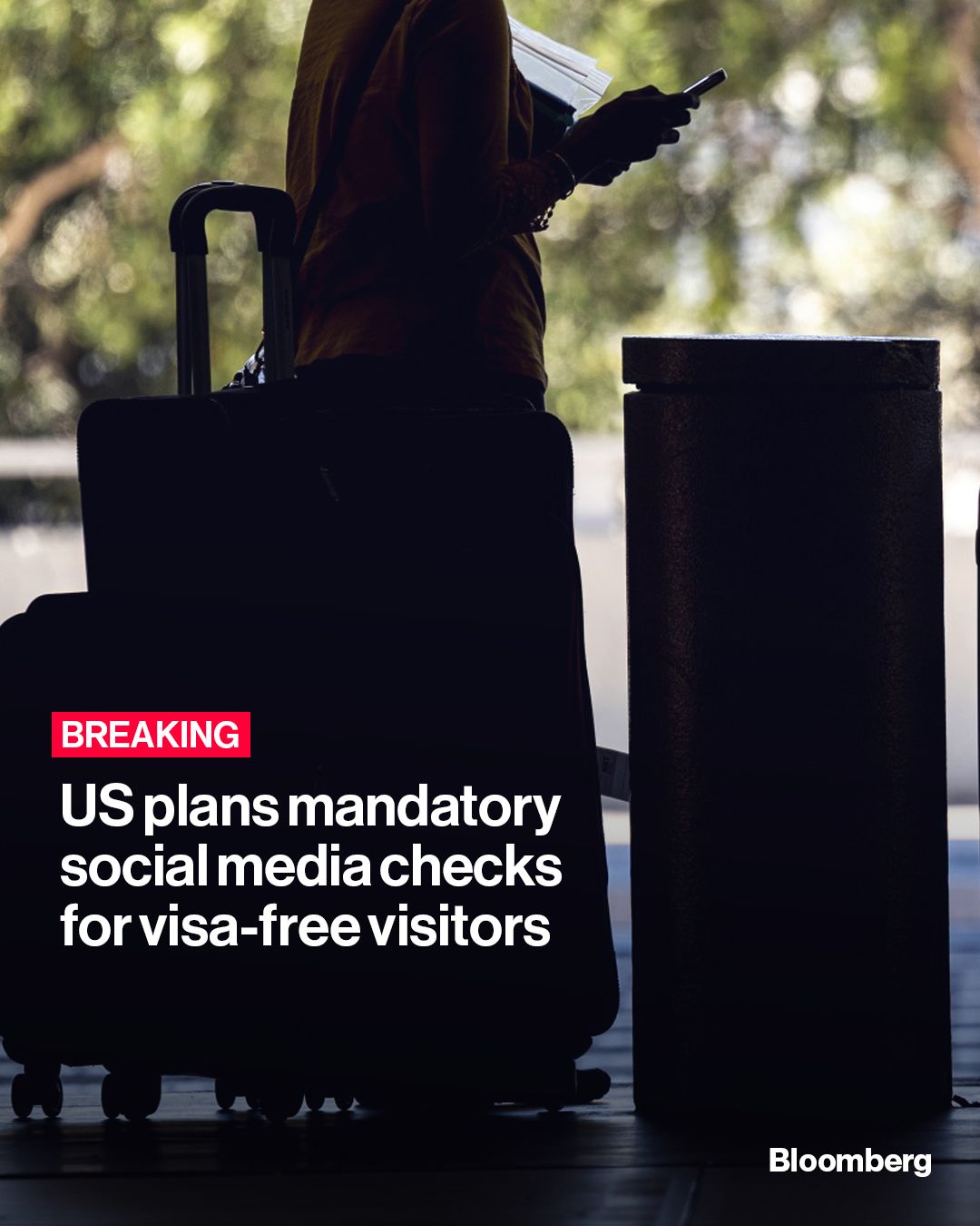 Illustrative photo for: US foreign visitor social media: New Proposal for Visa