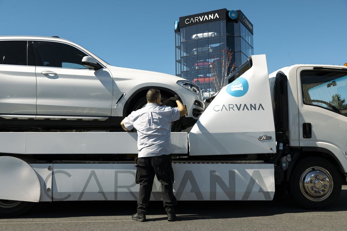 Illustrative photo for: Carvana stock rally Continues with 12th Straight Gain