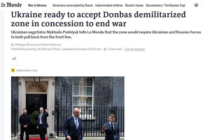 Illustrative photo for: Ukraine demilitarized zone denial: Kiev denies Donbas plan