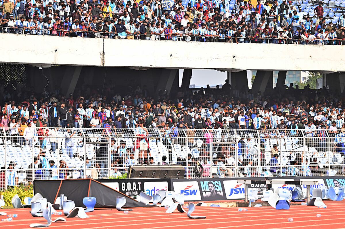 Illustrative photo for: Messi India Tour chaos Erupts During Lionel Messi’s West