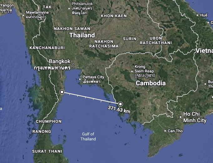 Illustrative photo for: Thai Navy Gulf Operation Targets Cambodian Military to