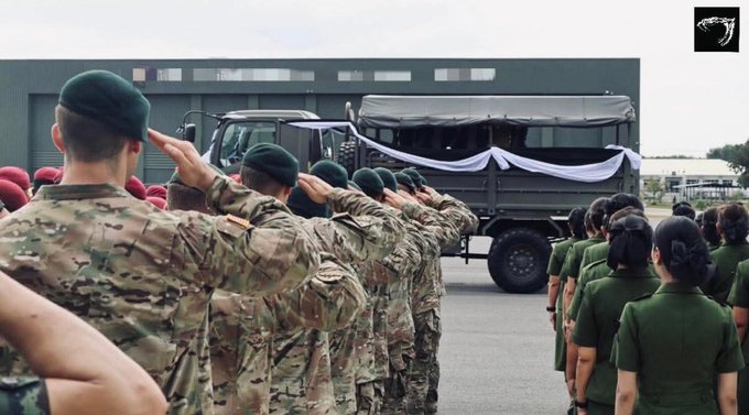 Illustrative photo for: U.S. Soldiers Tribute to Thai Sergeant Phetchara