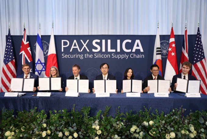 Illustrative photo for: USA Launches Pax Silica Alliance to Strengthen Pax Silica