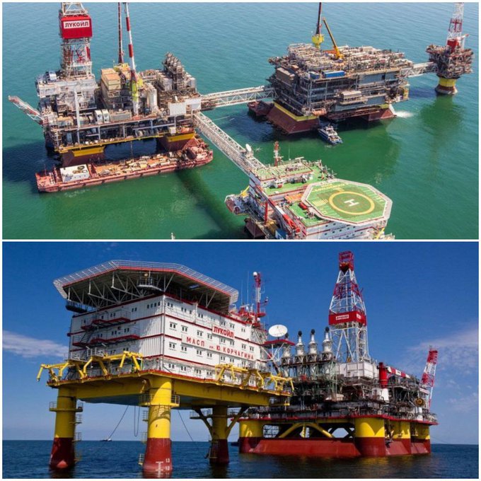 Illustrative photo for: Ukrainian Drones Strike Russian Oil Platforms in Caspian