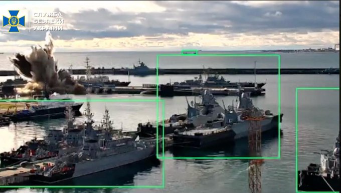 Illustrative photo for: Ukraine submarine drone attack: First-ever underwater