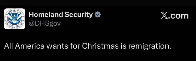 Illustrative photo for: Homeland Security Christmas message: Urgent Holiday Safety