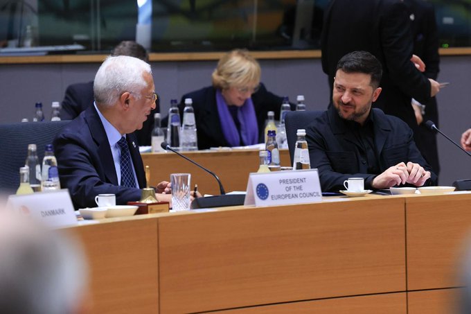 Illustrative photo for: Zelensky EU Leaders Summit: Ukraine Support and Financial