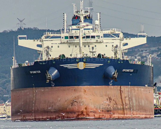 Illustrative photo for: Russian shadow fleet tanker "Virat" Spotted as "Prometey"