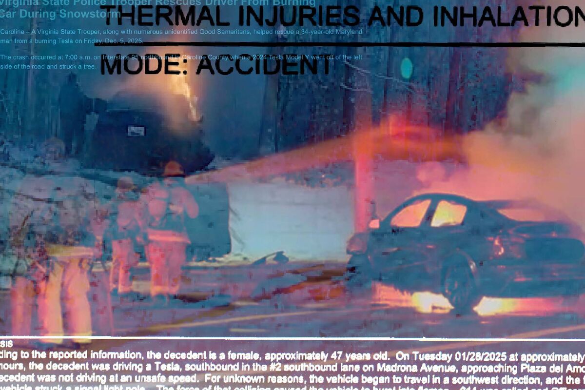 Illustrative photo for: Tesla door safety concerns: at least 15 dead in crashes