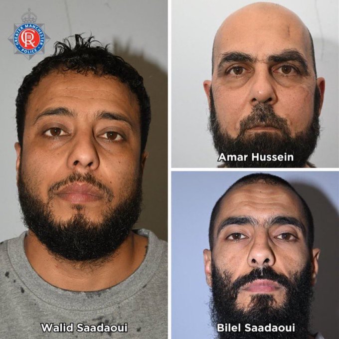 Illustrative photo for: Terror plot Manchester conviction: Three men guilty of