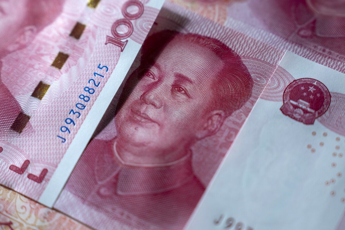 Illustrative photo for: China yuan appreciation hits over 7 per dollar for first