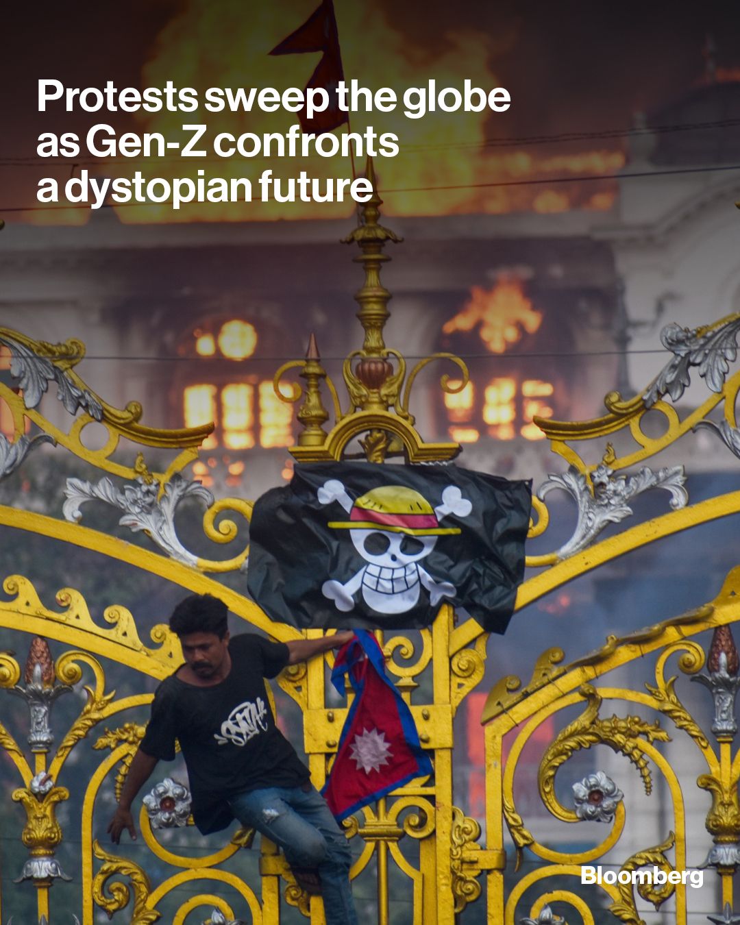 Illustrative photo for: Gen Z protests government fall, signaling rising civil