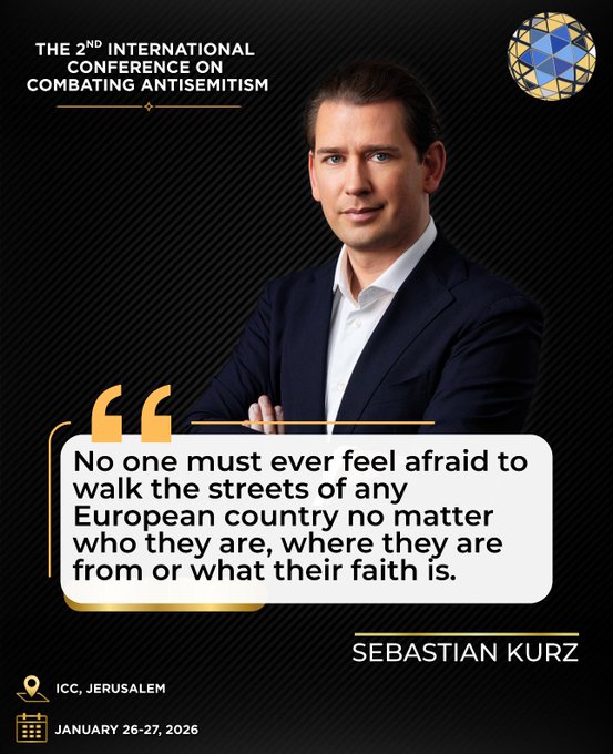 Illustrative photo for: Former Austrian Chancellor Sebastian Kurz Warns of Mass