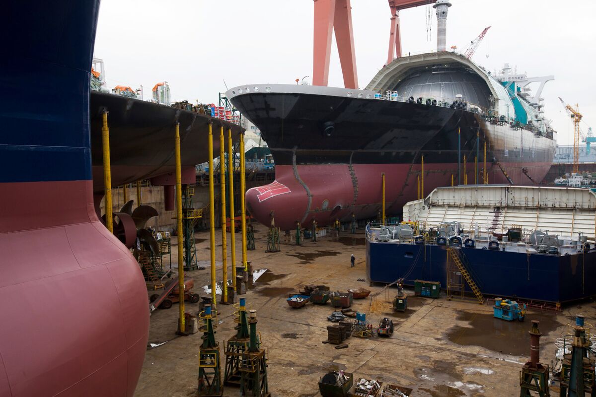 Illustrative photo for: South Korea shipbuilding revival Sparks $150B Seoul