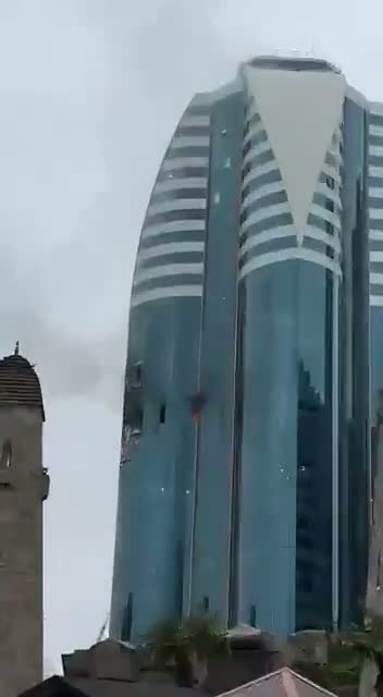Illustrative photo for: Drone attack Grozny skyscraper near FSB HQ in Chechnya