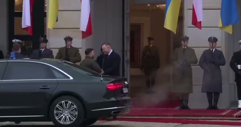 Illustrative photo for: Ukrainian Polish bilateral meeting: Zelensky and Nawrocki