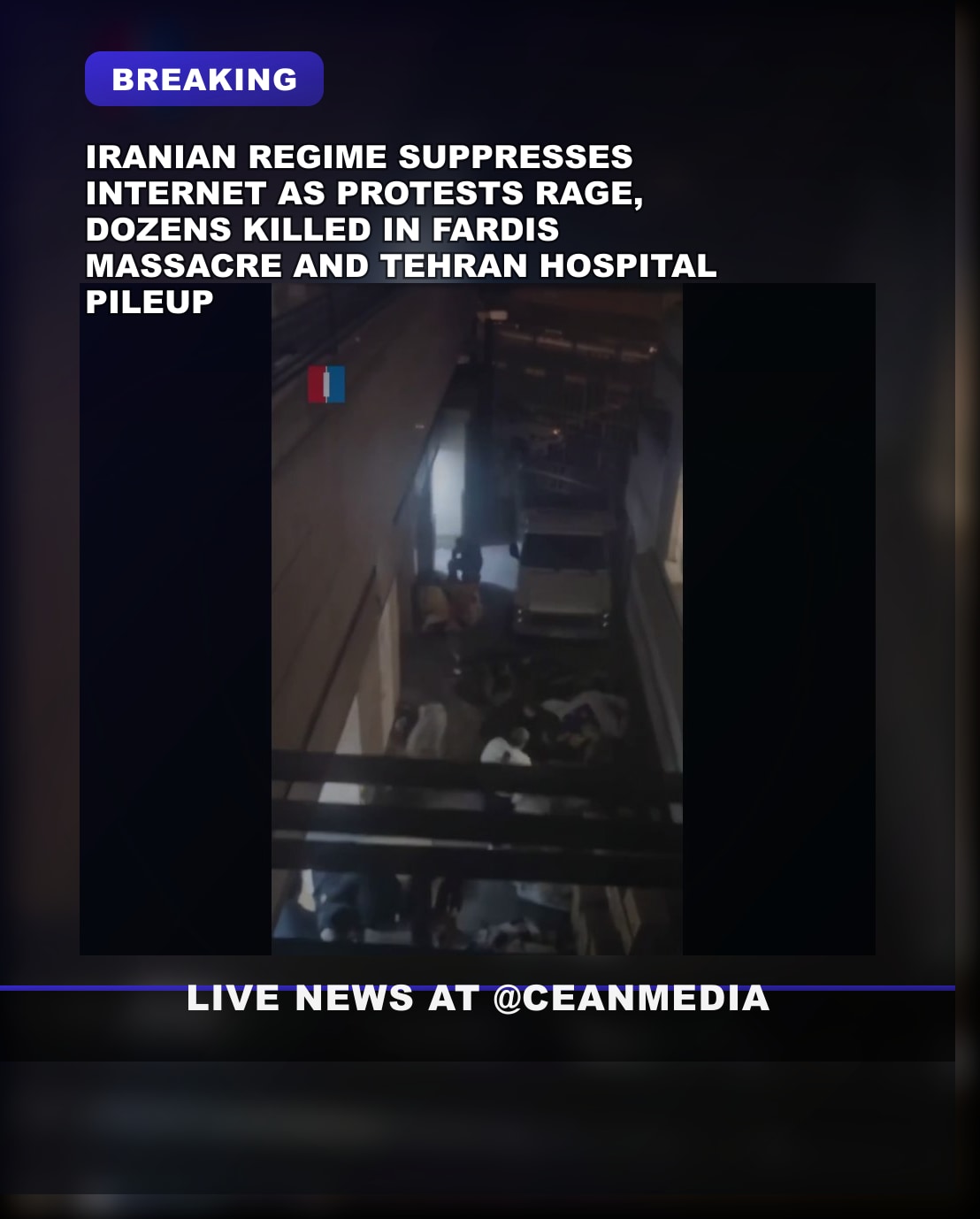 Illustrative photo for: Iran internet blackout massacres: Families search for loved