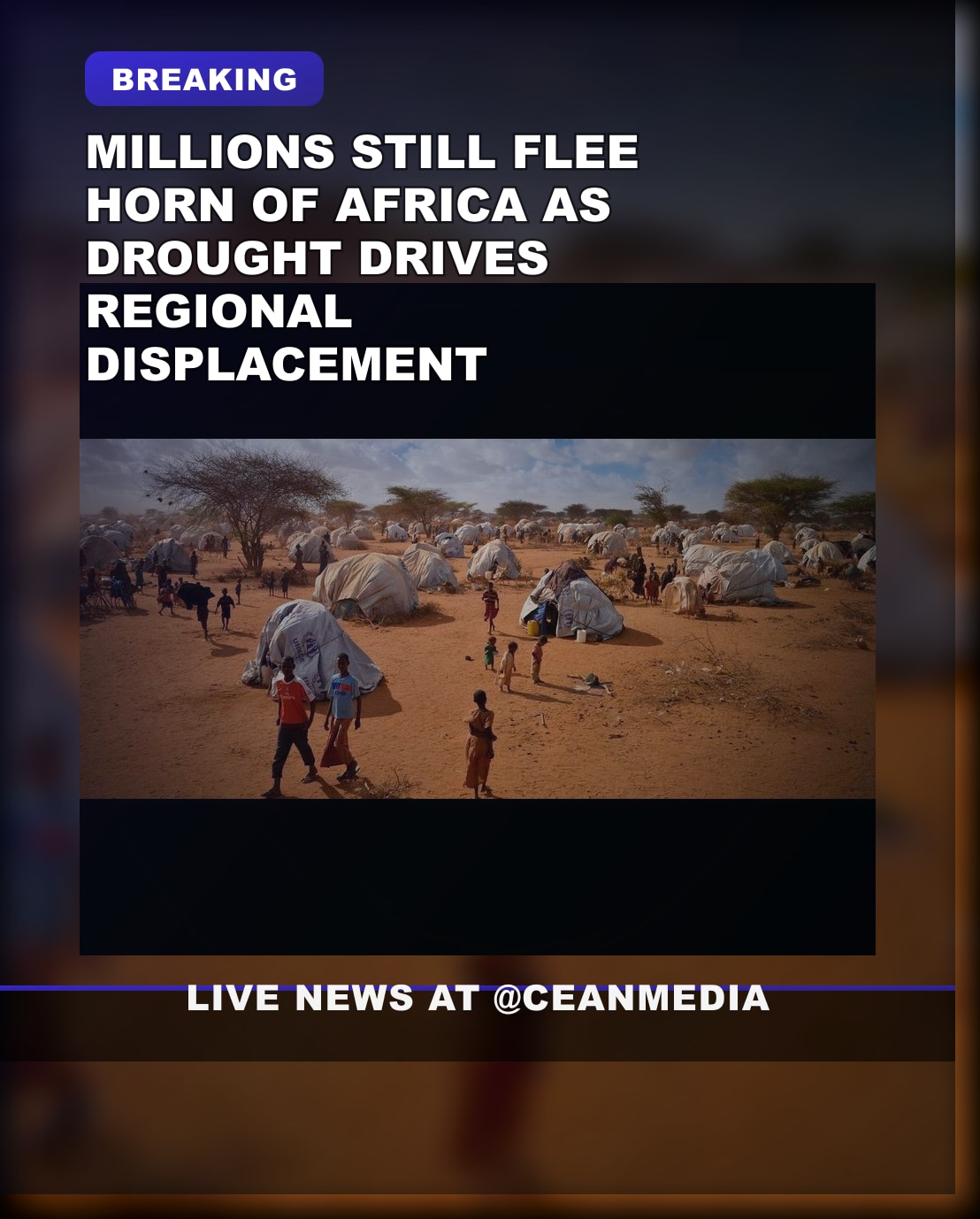 Illustrative photo for: Fleeing Horn of Africa: Millions Continue to Escape Crisis