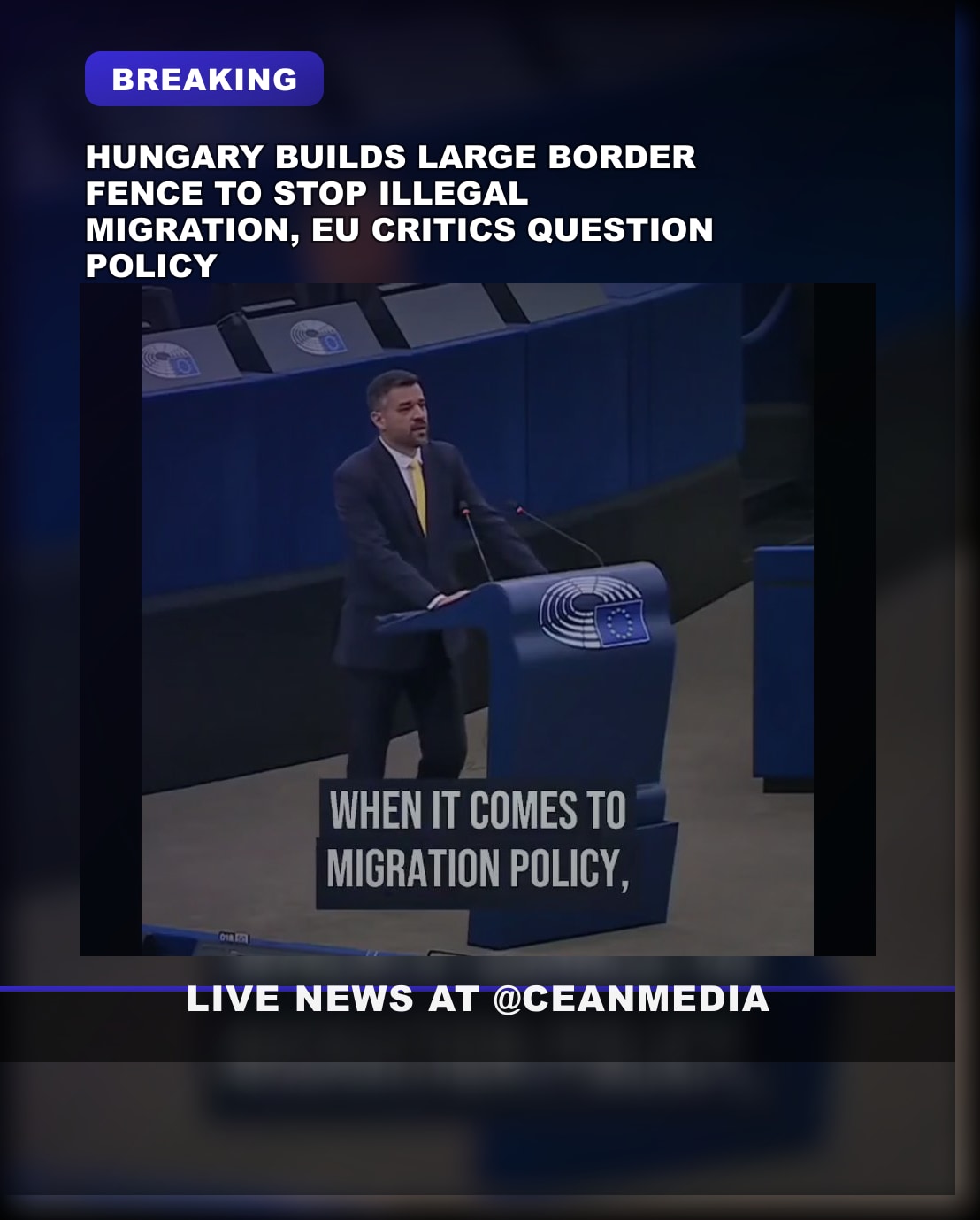 Illustrative photo for: Hungary border fence immigration: Successful Border Defense
