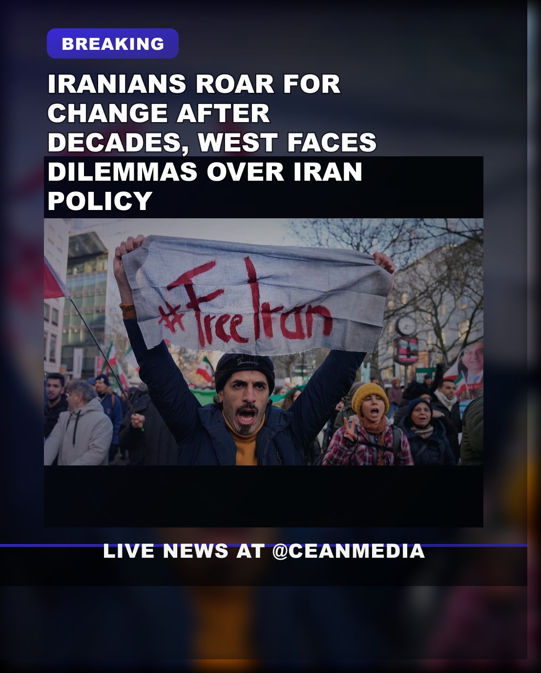 Illustrative photo for: Iranians Roar West After Decades of Silence