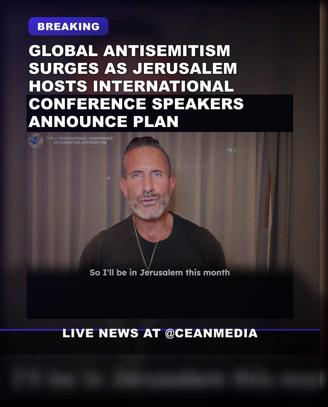 Illustrative photo for: Antisemitism global resurgence Alarms Experts at Jerusalem