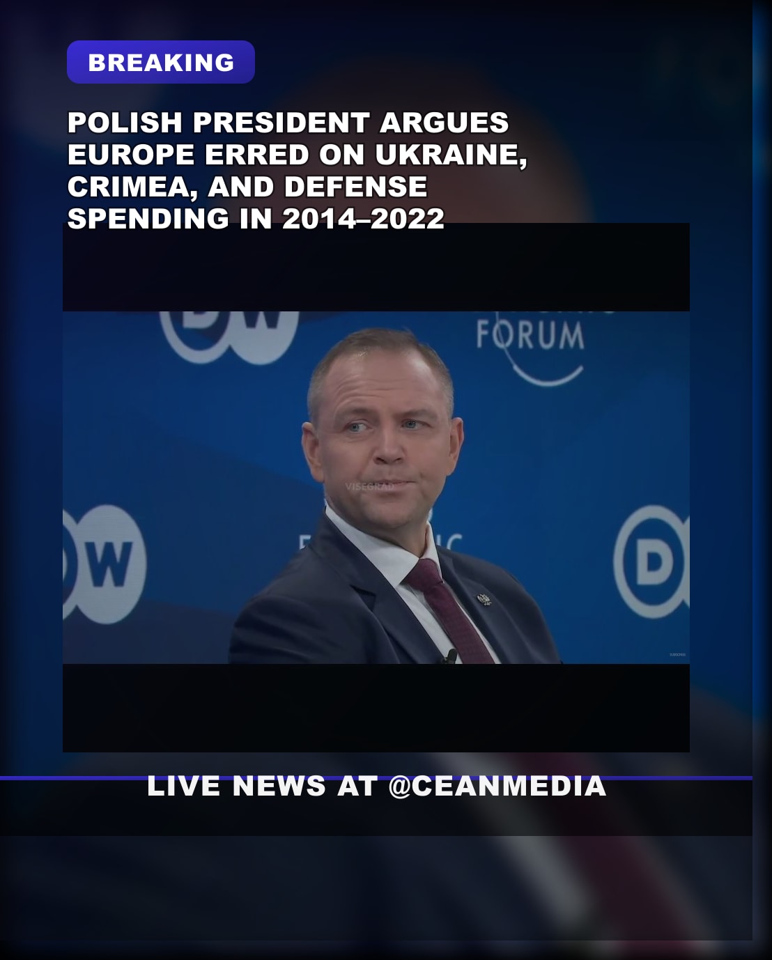 Illustrative photo for: Polish President Karol Nawrocki Criticizes European