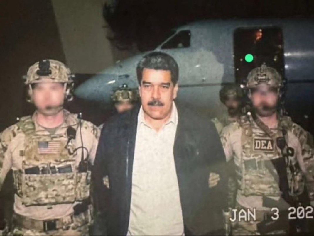 Illustrative photo for: Breaking: First Photo of Maduro American Prison as He