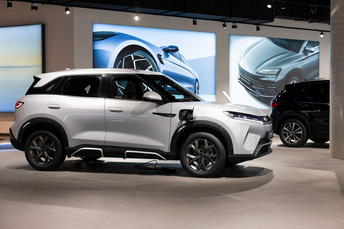 Illustrative photo for: BYD outsold Tesla in Europe's Largest EV Markets — BYD