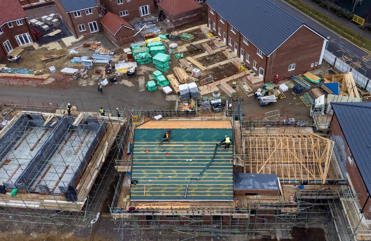 Illustrative photo for: UK housebuilding decline hits fastest rate since COVID