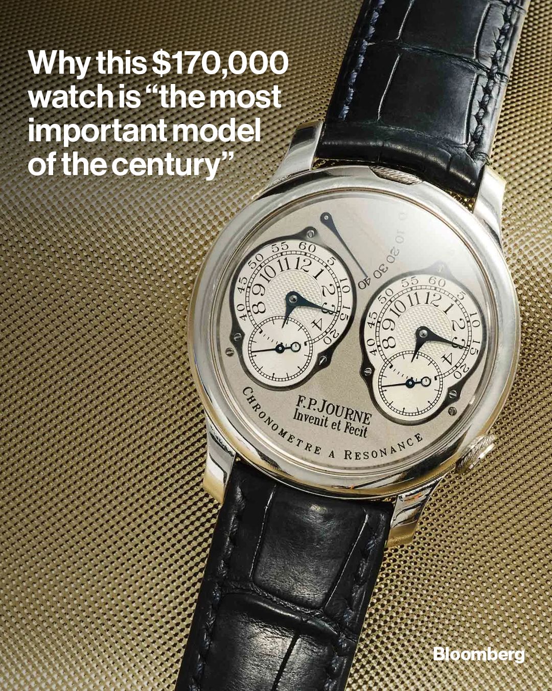 Illustrative photo for: F P Journe Chronomètre Résonance: A Masterpiece in Concept
