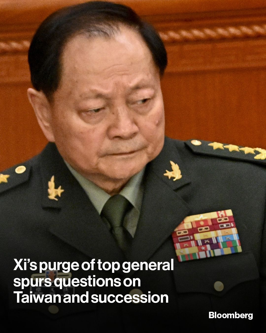 Illustrative photo for: China military purge: Xi Jinping probes top general Zhang