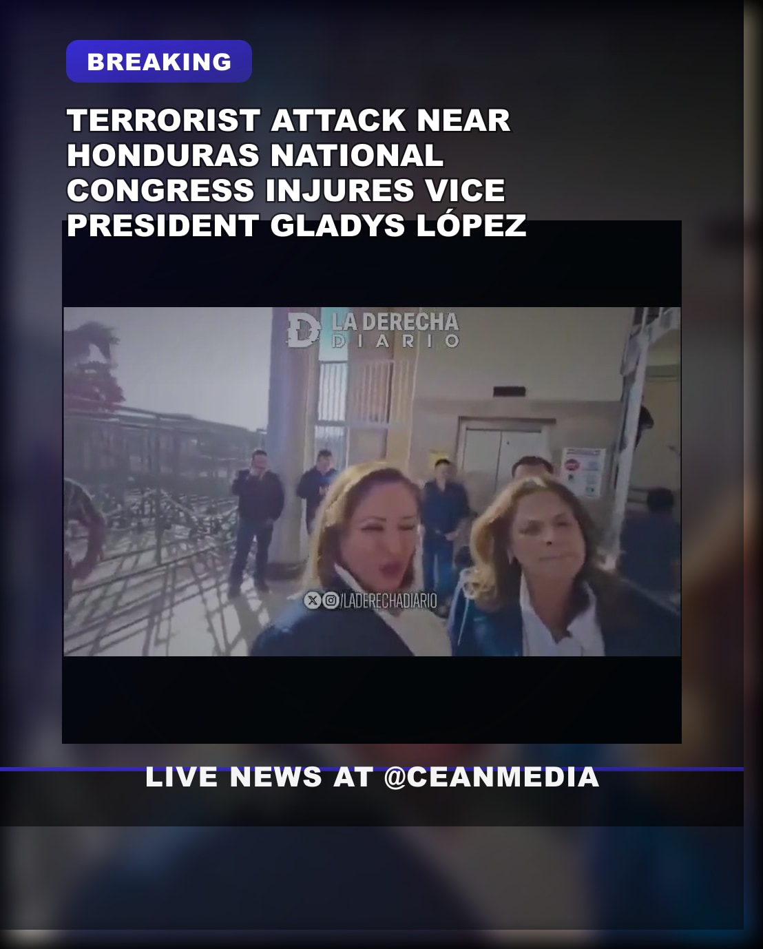 Illustrative photo for: Breaking: Terrorist Attack in Honduras Injures Vice