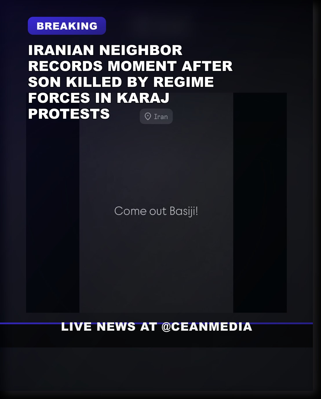 Illustrative photo for: Neighbor Records Emotional Reaction After Son's Death in